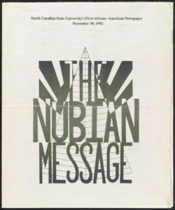 Original Nubian Message cover