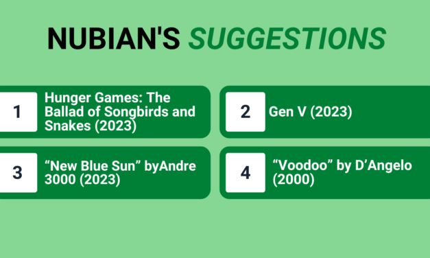 Nubian Suggestions: Nov. 30, 2023